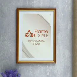 Фоторамка для фото 21×30 см, giacomo, сосна под грецкий орех, (пластиковый экран)