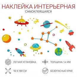 Набор наклеек интерьерных