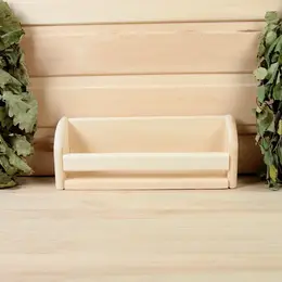 Полка для бани и сауны, 30×11 см, липа,