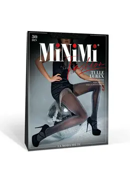 Колготки жен.Mini TULLE LUREX 50 Nero Колготки жен.Mini TULLE LUREX 50 Nero