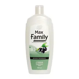Семейный шампунь "MaxFamily" для всех типов волос ОЛИВКИ, 700 мл