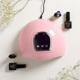 Набор для маникюра luazon, лампа luf-19, uv/led, 18 диодов, 54 вт, инструменты, лаки
