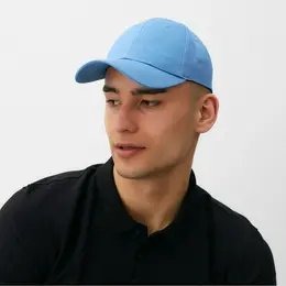 Кепка однотонная