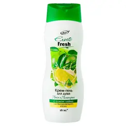 Крем-гель для душа EXOTIC FRESH "Лайм и