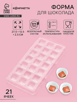 Форма для конфет и шоколада Форма для конфет и шоколада