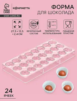 Форма для конфет и шоколада Форма для конфет и шоколада
