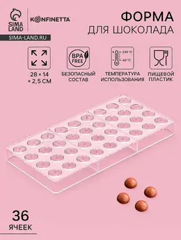 Форма для конфет и шоколада Форма для конфет и шоколада