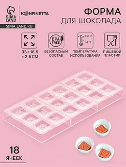 Форма для конфет и шоколада Форма для конфет и шоколада