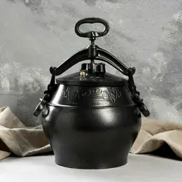 Афганский казан, 12 л, алюминий, черный