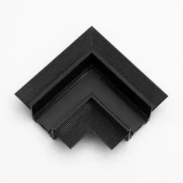 Соединитель для шинопровода ultra, встраиваемый, 5×5 см, черный
