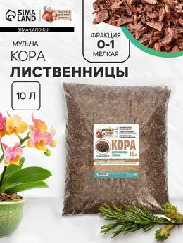 Мульча лиственницы