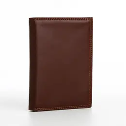 Портмоне мужское без застежки, 3 в 1, отдел автодокументов, паспорта, карт, купюр, цвет коричневый Портмоне мужское без застежки, 3 в 1, отдел автодокументов, паспорта, карт, купюр, цвет коричневый