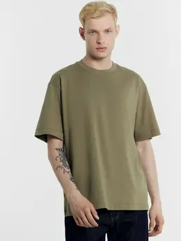 Футболка мужская в цвете хаки Футболка мужская в цвете хаки