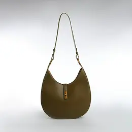 Сумка женская багет textura на молнии, 27×9×23 см, хаки Сумка женская багет textura на молнии, 27×9×23 см, хаки