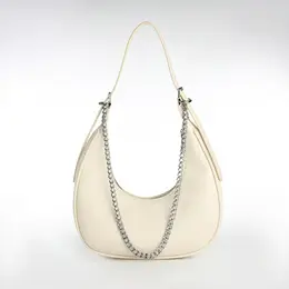 Сумка женская багет textura на молнии, 28×7×26 см, молочная Сумка женская багет textura на молнии, 28×7×26 см, молочная