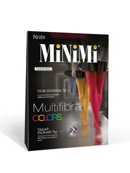 Колготки жен.Mini MULTIFIBRA COLORS 70 Mora