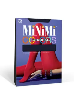 Колготки Mini MULTIFIBRA COLORS 70 Jeans (Джинсовый)