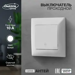 Выключатель проходной luazon lighting