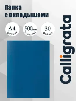 Папка с 30 вкладышами а4, 500 мкм, , текстура Папка с 30 вкладышами а4, 500 мкм, , текстура