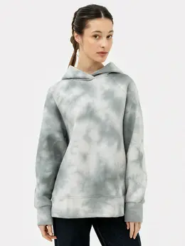 Анорак женский зеленый с рисунком Анорак женский зеленый с рисунком