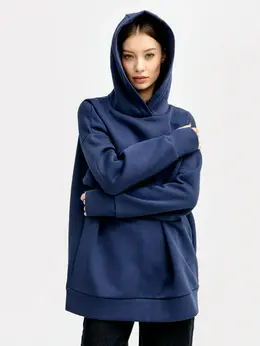 Анорак женский в синем цвете Анорак женский в синем цвете