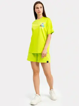 Шорты женские в салатовом цвете Шорты женские в салатовом цвете