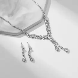 Набор 2 предмета: серьги, колье