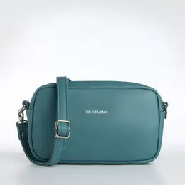 Сумка женская через плечо textura, маленький размер, цвет голубой Сумка женская через плечо textura, маленький размер, цвет голубой