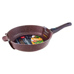 Сковорода литая 28см съемная ручка Доломит