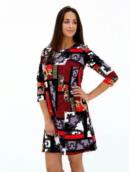 Платье трикотажное