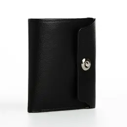 Портмоне мужское на магните, три сложения, отдел для купюр, для карт, для монет, черное Портмоне мужское на магните, три сложения, отдел для купюр, для карт, для монет, черное