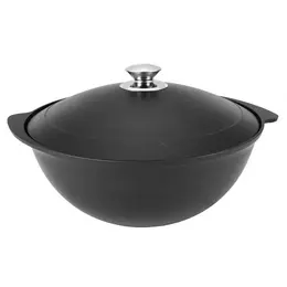 Казан для плова литой 4,5л алюминиевая крышка Казан для плова литой 4,5л алюминиевая крышка