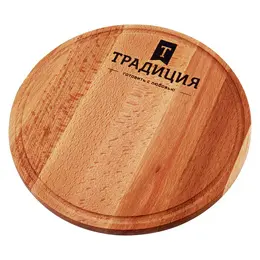 Доска разделочная бук 24см круглая
