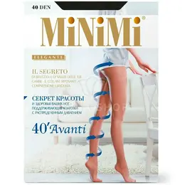 Колготки  Mini AVANTI 40 (утяжка по ноге) Glace