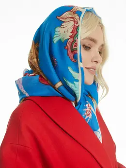 Палантин "Конек-Горбунок", 180х90 см Палантин "Конек-Горбунок", 180х90 см