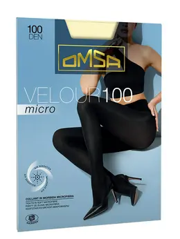 Колготки Oms Velour Micro 100 Avorio