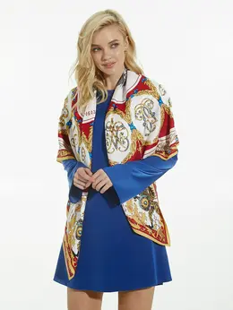 Платок "Императорский дом", 120х120 см