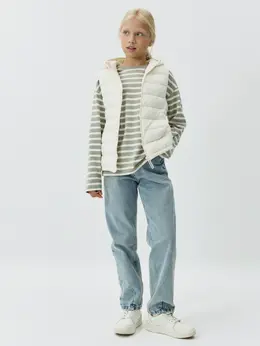 Джинсы Paperbag fit для девочек Джинсы Paperbag fit для девочек