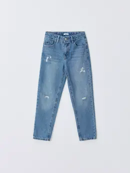 Джинсы Mom fit для девочек Джинсы Mom fit для девочек