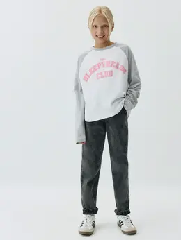 Джинсы Paperbag fit для девочек Джинсы Paperbag fit для девочек