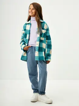 Джинсы Paperbag fit для девочек Джинсы Paperbag fit для девочек