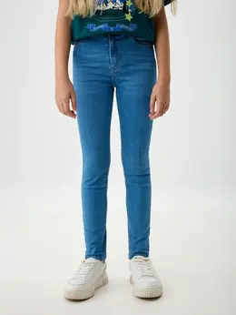 Джинсы Slim fit high waist для девочек Джинсы Slim fit high waist для девочек