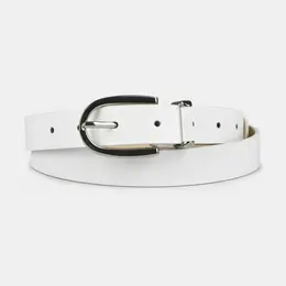 150313P-22217-11 Ремень женский Ralf Ringer,нат ур.кожа,113х2,4см,белый