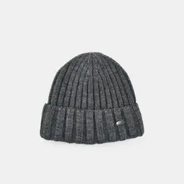 АУГЧ089900 Шапка мужская Ralf Ringer 50% шерсть,50%акрил,серая