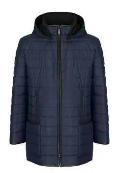 Куртка стеганная с капюшоном ZILLI