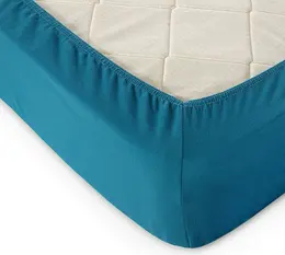 Простыня на резинке "Морская волна" р. 140х200