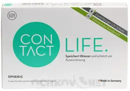 Контактные линзы Contact Life spheric 6 линз Контактные линзы Contact Life spheric 6 линз
