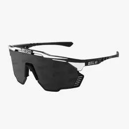 Очки SCICON Aeroshade Kunken Black Gloss White Bolt/Lens Scnpp Monogram Uae Multimirror Silver 2023