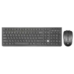 Комплект мыши и клавиатуры Defender COLUMBIA C-775 BLACK (45775) Комплект мыши и клавиатуры Defender COLUMBIA C-775 BLACK (45775)
