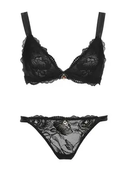Бюстгальтер + трусы женские Triangle Brazilian Set Armani